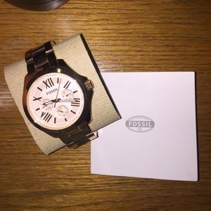 Fossil Rose Gold Cecile Watch